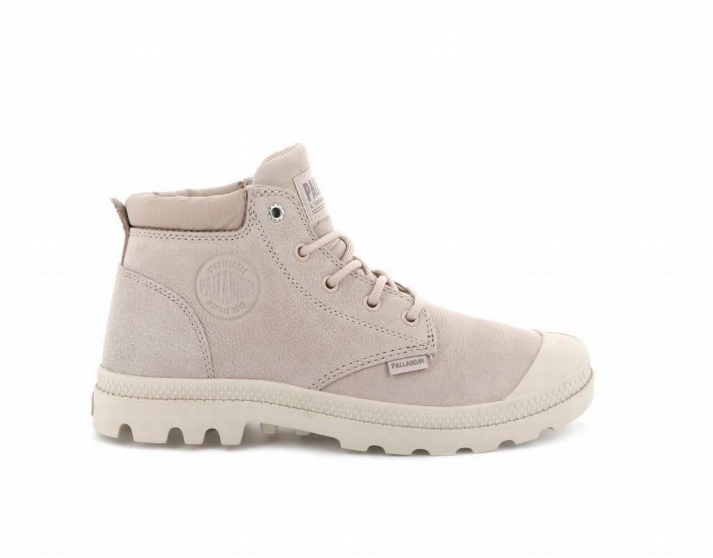 Botas Palladium Pampa Lo Cuff Leather Mujer - Rosas ||VBTP-21965||